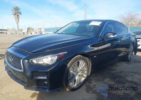 2018 Infiniti Q50 3.0T Sport из США, поврежденный, VIN JN1EV7AP1JM358782